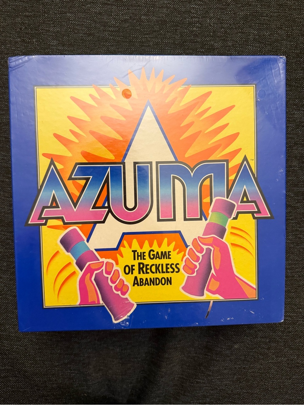 Sealed Azuma The Game Of Reckless Abandon 1992 Parker Brothers Board Card Game